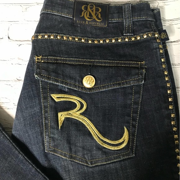 Rock & Republic Kasandra Jeans Boot cut Size 12M    RO10367 - Picture 3 of 15